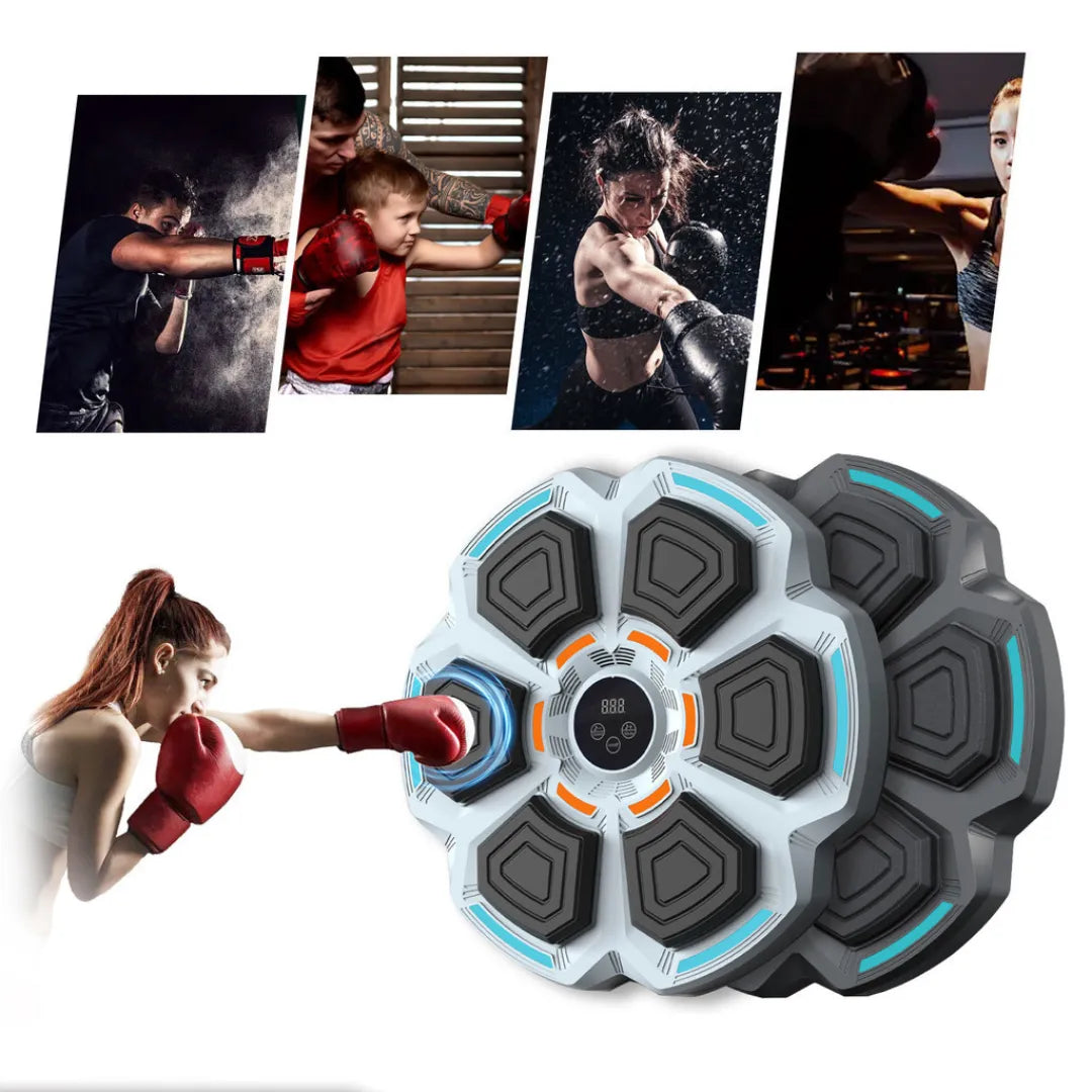 Máquina de Boxe Musical Inteligente - Elite Fit Oficial