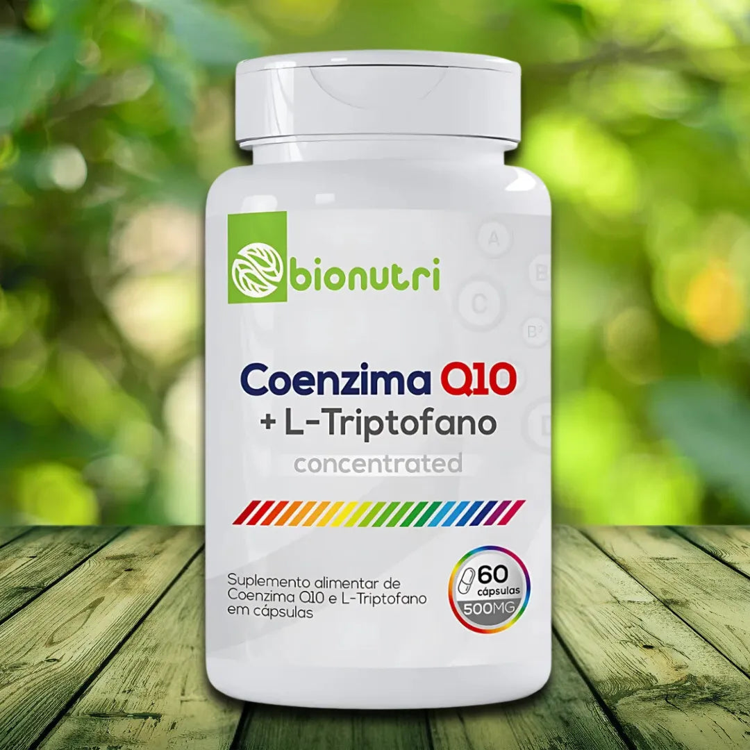 Coenzima Q10 com L-Triptofano 500mg - Elite Fit Oficial