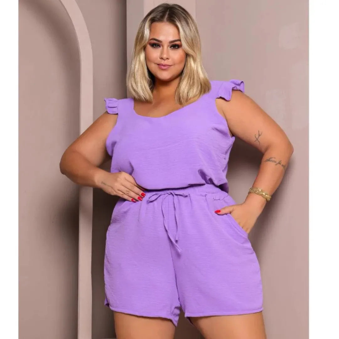 Conjunto Short e Bermuda Plus Size Extra Confort - Elite Fit Oficial 