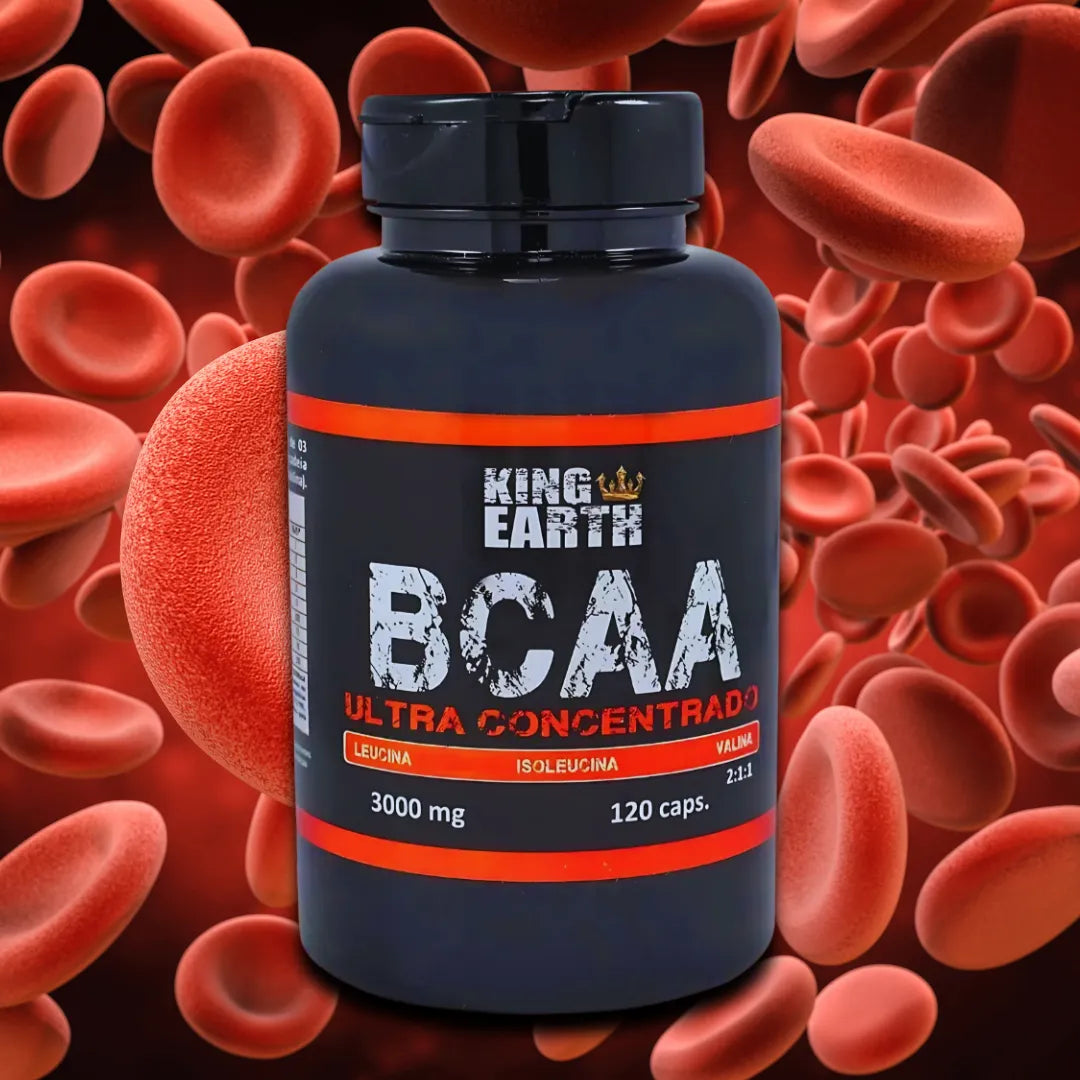 BCAA Ultra Concentrado 3000mg King Earth - Elite Fit Oficial