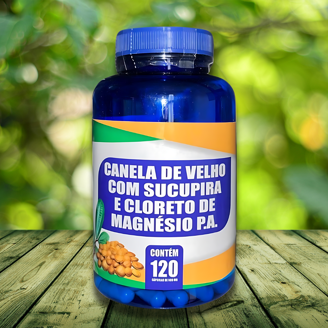 Canela De Velho + Sucupira + Cloreto De Magnésio 500mg - Elite Fit Oficial