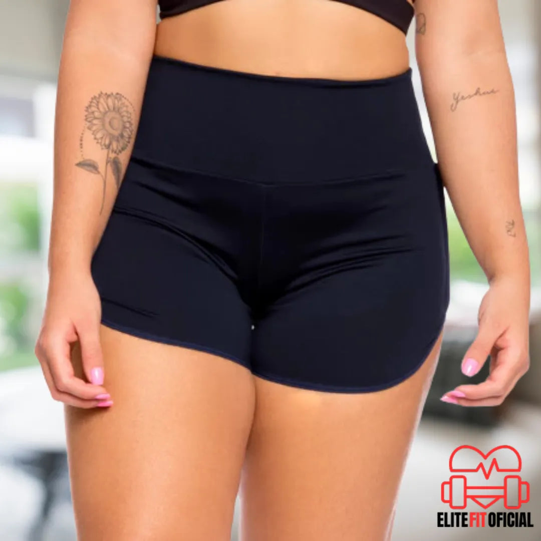 Short Fitness Pala Dupla Fenda Secsy - Elite Fit Oficial