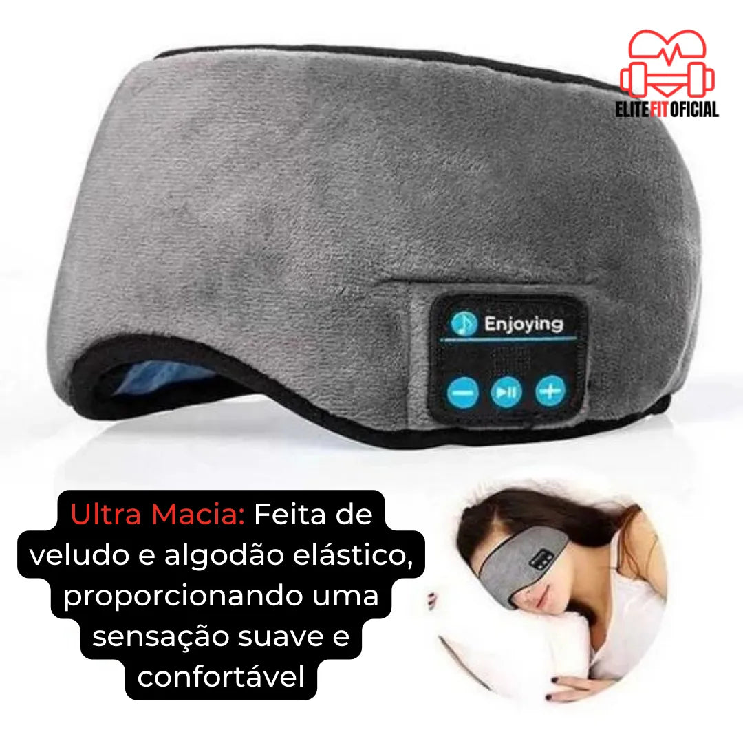 Fone Bluetooth Máscara Almofada - Elite Fit Oficial