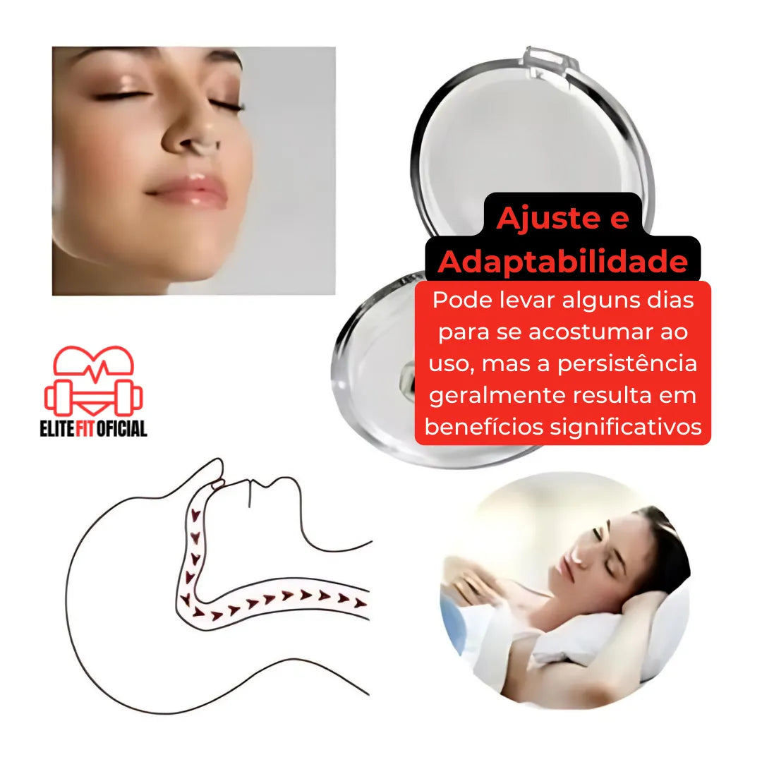 Compre 1 Leve 2 Clipes Nasal Anti Ronco e Apneia - Elite Fit Oficial