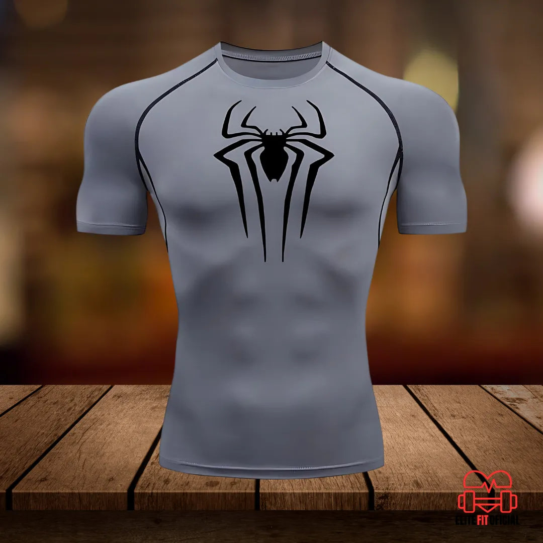 Camiseta Premium de Compressão Masculina - Elite Fit Oficial